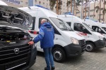 Автопарк свердловских больниц пополнился 26 новыми автомобилями скорой помощи